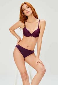 Cansoy Supported Bra 162 - Purple · 36B