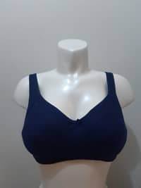 BLS Celia Cotton Bra - Blue