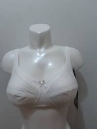 BLS Celia Cotton Bra - White