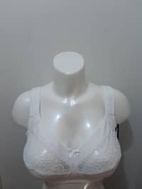 BLS Clarise Cotton Bra - White