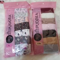 Miss Puddra Panty Pack of 5 - Multi · L