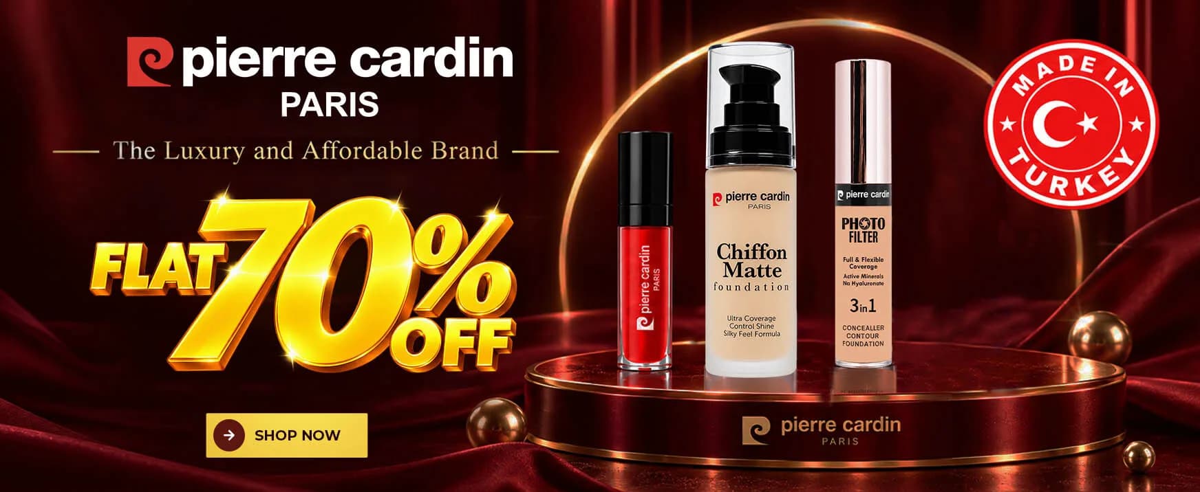 Pierre Cardin Paris cosmetics