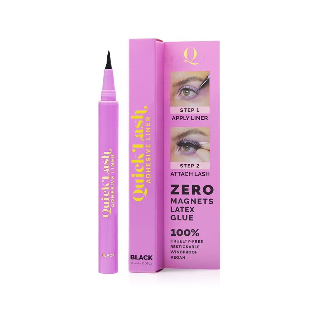 The Quick Flick 2 in 1 Eyeliner & Lash Adhesive -Black - TESTER