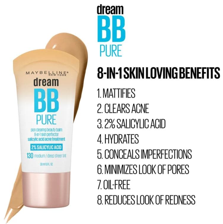 Dream Pure BB® Cream 8 in 1 Skin Perfector