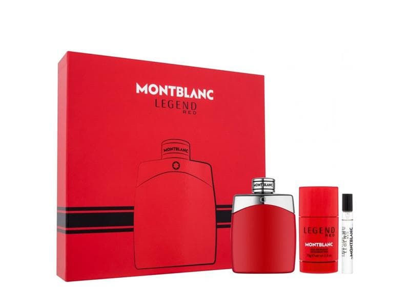 MONT BLANC LEGEND RED SET EDP 100ml+7.5ml+DEO STICK 75ml