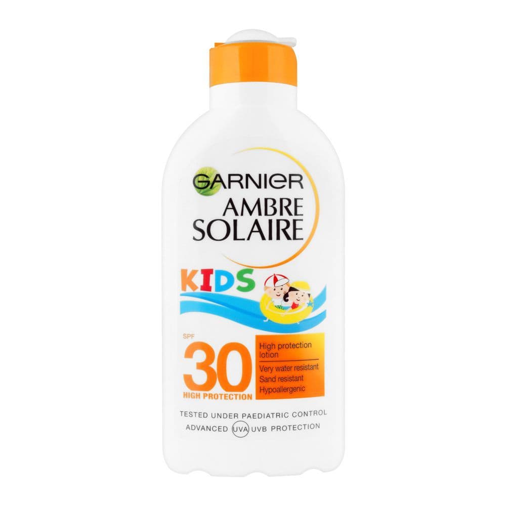 Garnier Ambre Solaire Kids SPF-30 High Protection Sun Block Bottle Lotion
