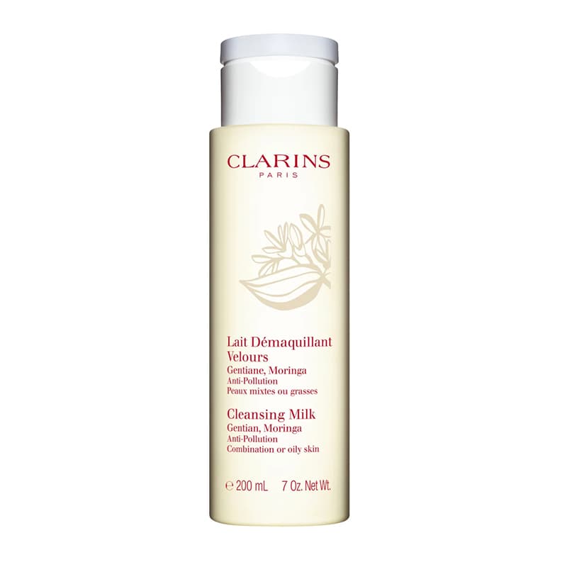 Clarins Cleansing Milk with Gentian 200ml - Combination or Oily Skin
