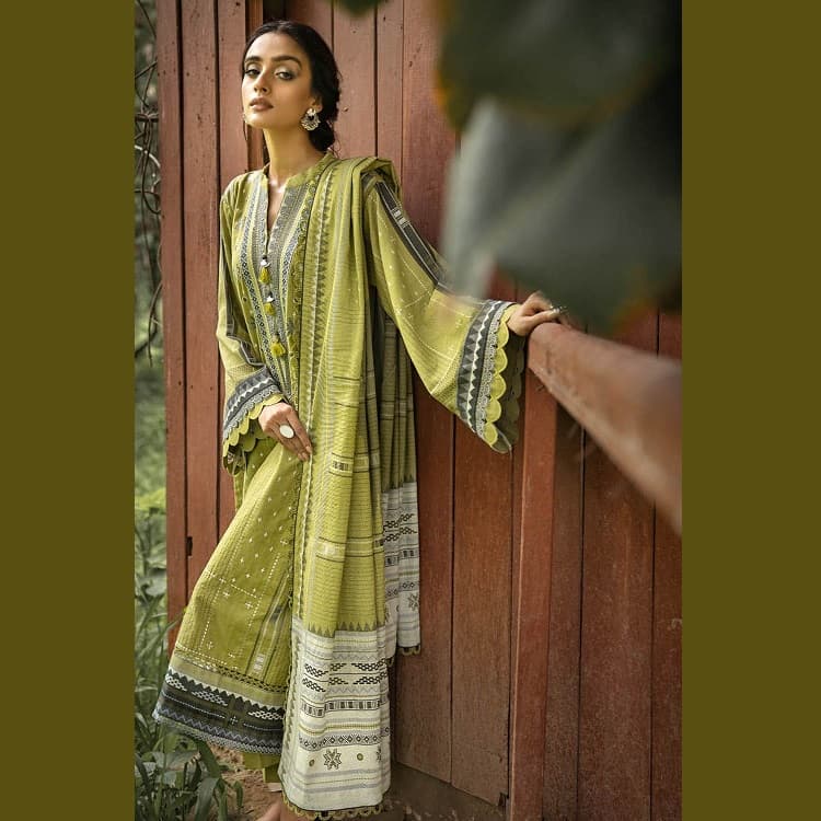 Ideas Unstitched Khaddar Suit K-22061 3PC
