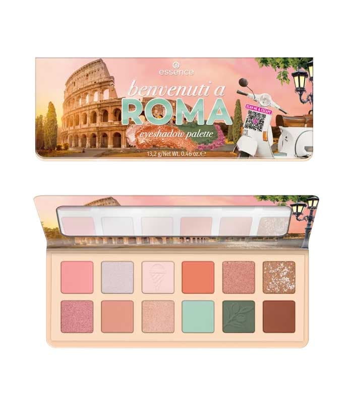 Essence Eyeshadow Palette Benvenuti A Roma