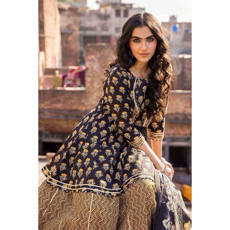 Ideas Lawn Unstitched Printed Suit CL-32242B 3PC