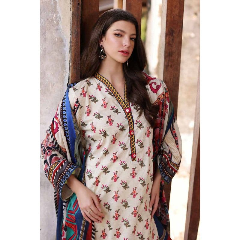 Lawn Unstitched Digital Printed Suit CL-32176 3PC