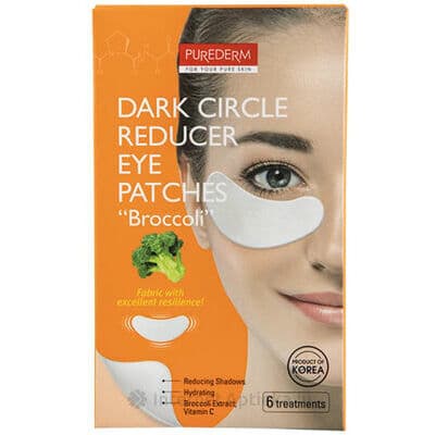 Purederm Dark Circle Reducer Broccoli Eye Patches
