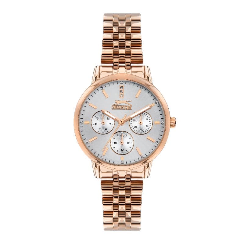 Slazenger Ladies Stainless Steel Watch SL.09.2050.4.02 Silver