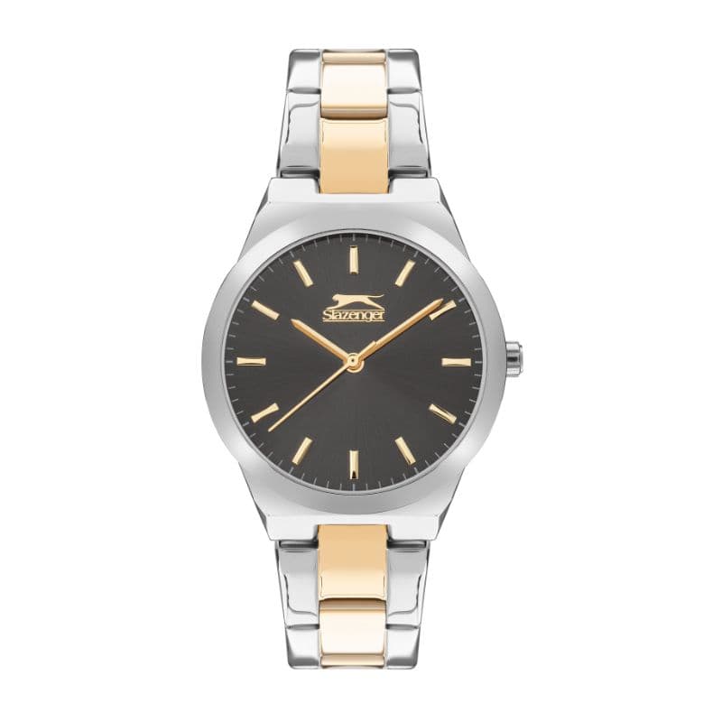 Slazenger Ladies Stainless Steel Watch SL.09.2075.3.03 Black