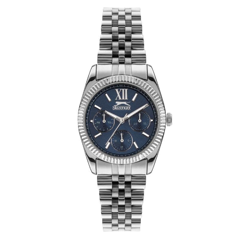 Slazenger Ladies Stainless Steel Watch SL.09.6556.4.01 Blue