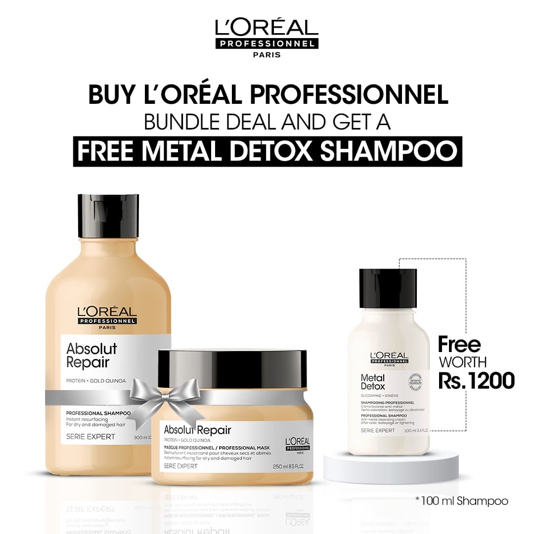 Metal Detox Shampoo 100ml Travel Size FOC