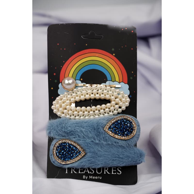 TM Treasures by Meeru Fancy Hair Pins For Girls 020