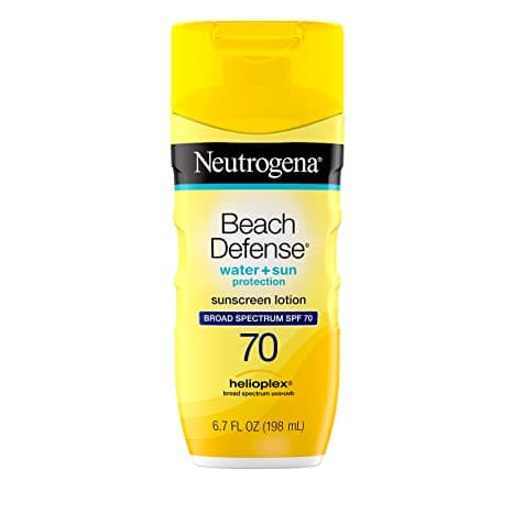 Neutrogena Beach Defense Water-Resistant Body Sunscreen Lotion with Broad Spectrum SPF 70 198ml