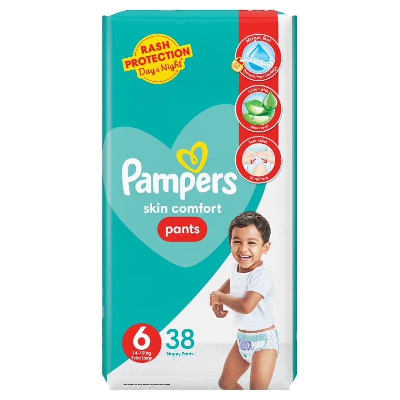 Pampers Diapers Pants Junior Mega Pack Size 6