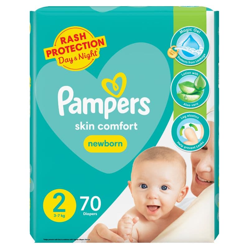 Pampers Mainline Taped Diapers Mega Pack Size 2