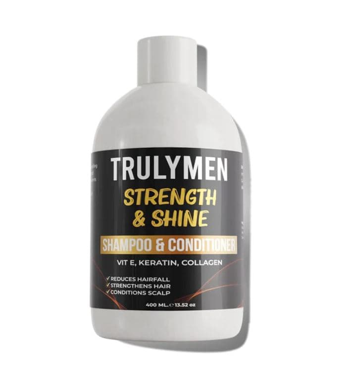 Truly Men Strength & Shine Shampoo & Conditioner 400ml
