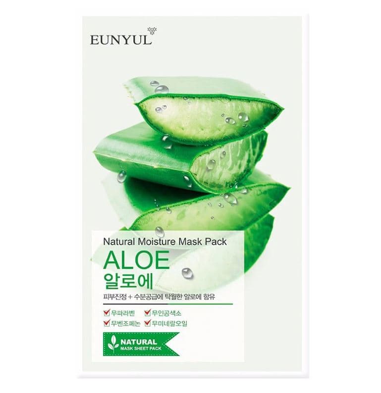 EUNYUL Natural Moisture Sheet Mask Aloe Vera