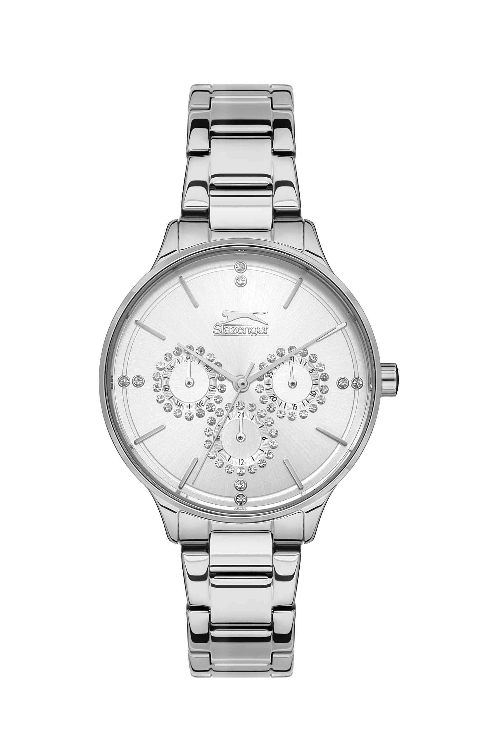 Slazenger Ladies Stainless Steel Watch SL.09.2019.4.01 Silver