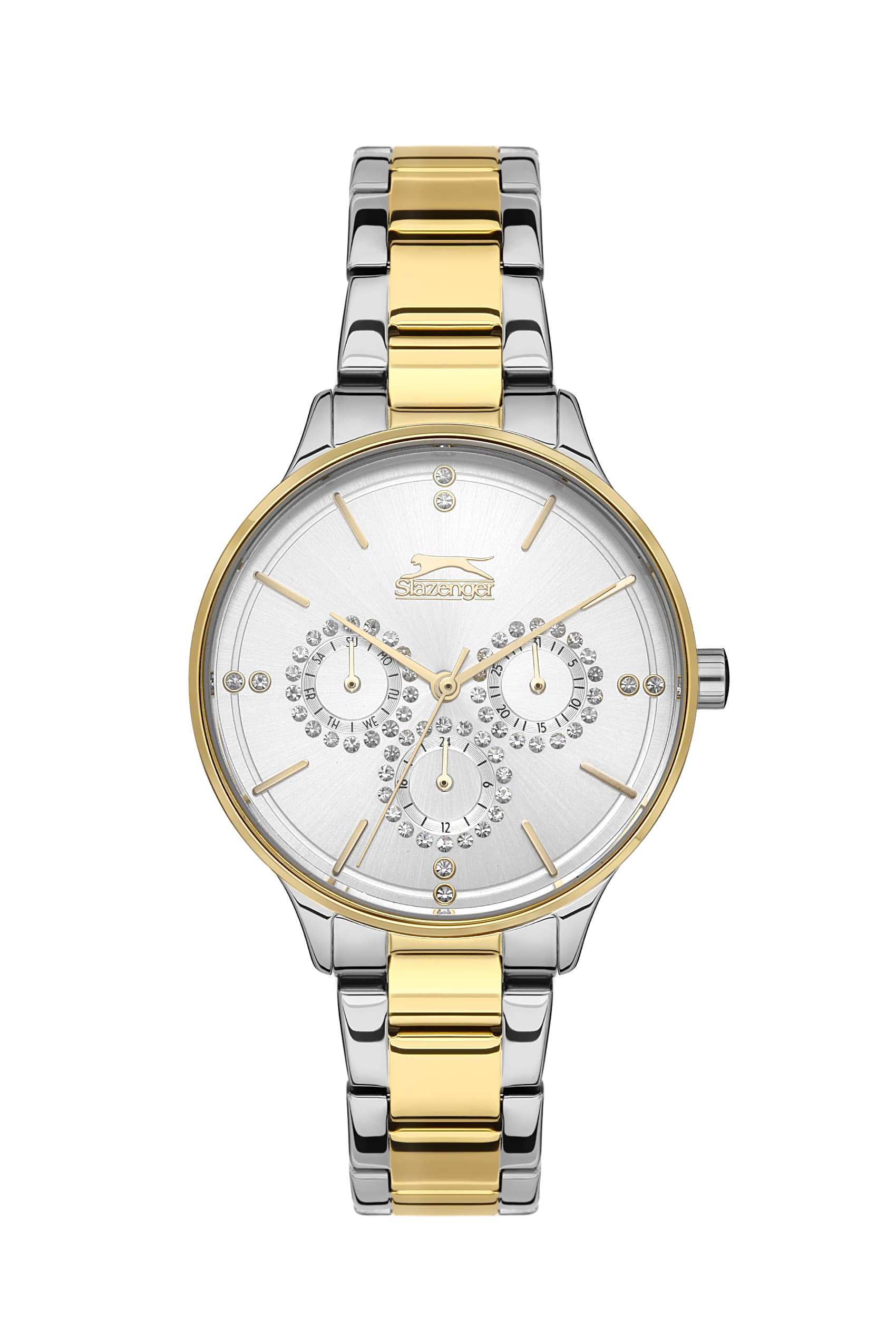Slazenger Ladies Stainless Steel Watch SL.09.2019.4.02 Silver