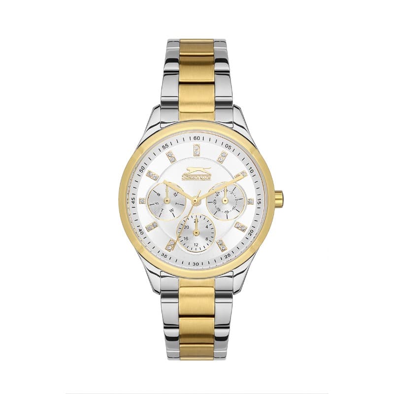 Slazenger Ladies Stainless Steel Watch SL.09.2151.4.05 Silver