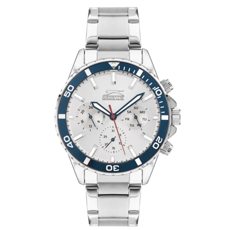 Slazenger Gents Stainless Steel Watch SL.9.2065.2.01 Silver