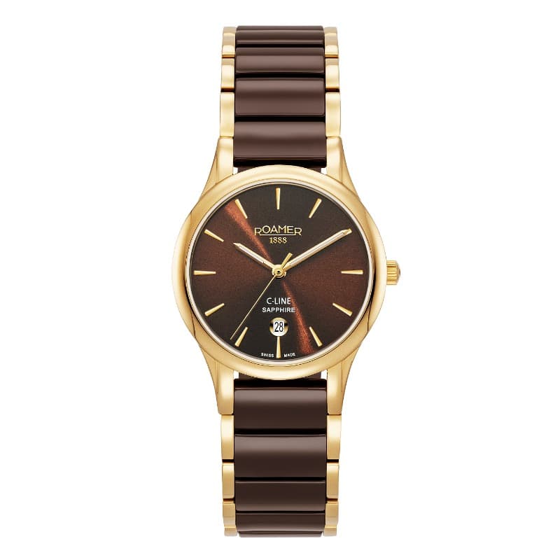 Roamer Ladies Quartz Stainless Steel Watch 658844 48 65 63