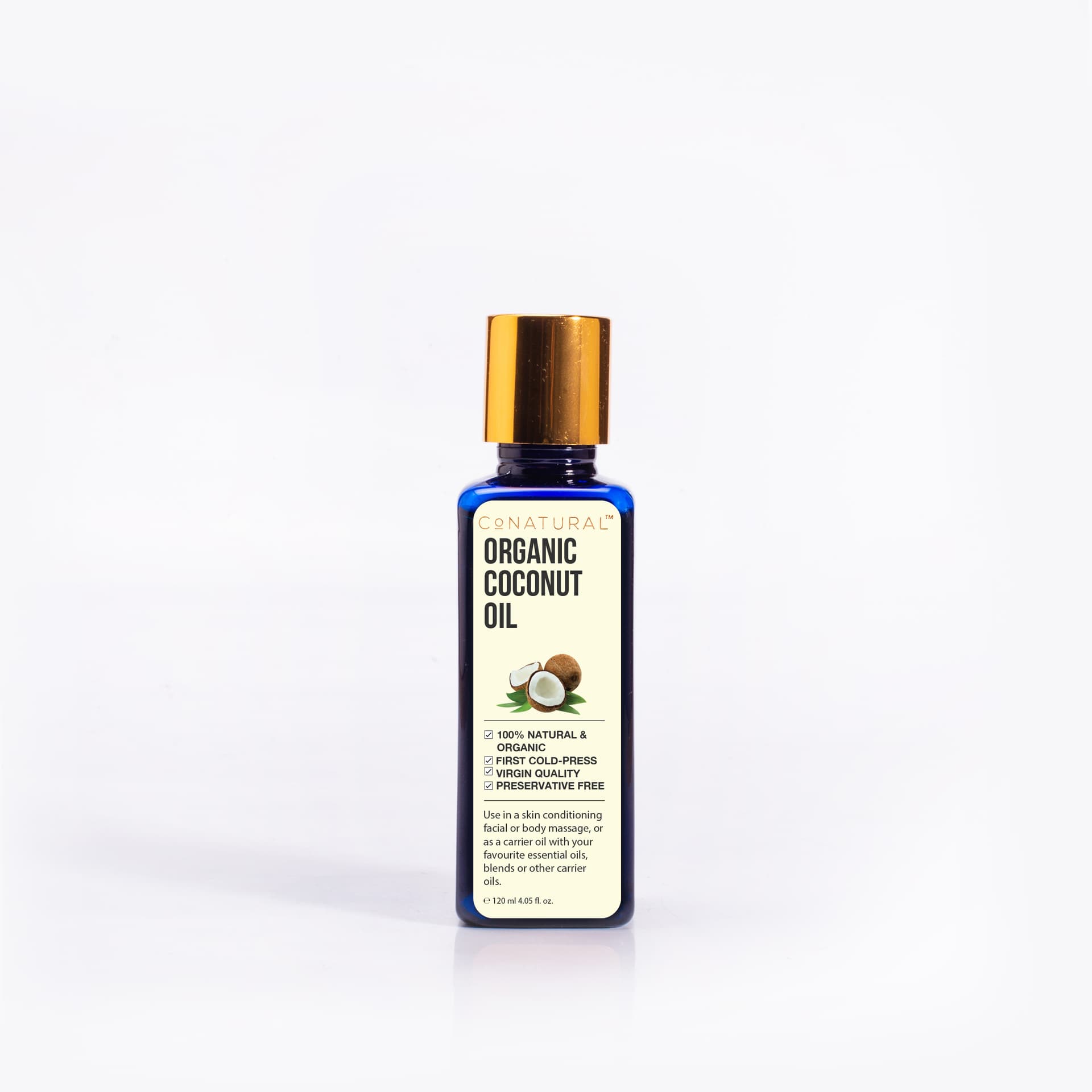 Conatural Organic Coconut Oil 120ml