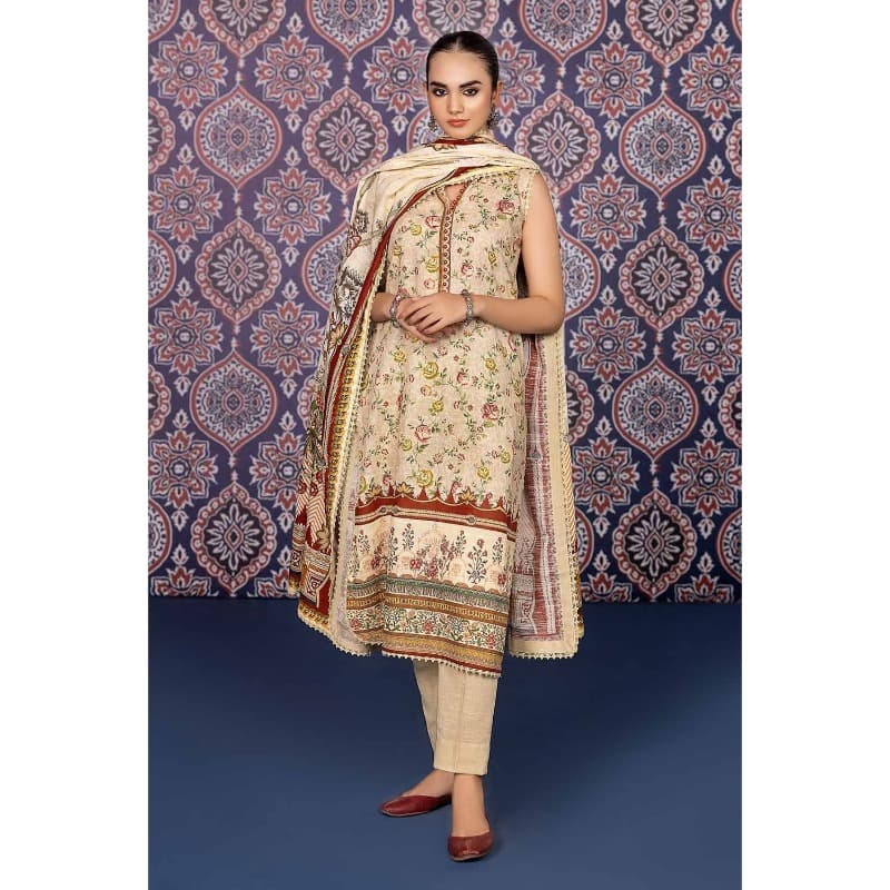 Ideas Khaddar Printed Unstitched Suit K-32015 3PC