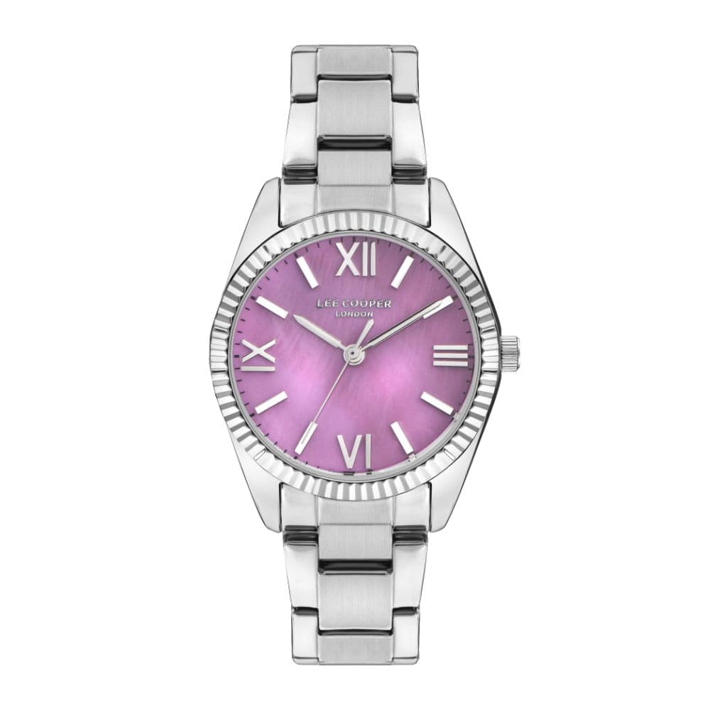 Lee Cooper Ladies Super Metal Watch LC07868.380 Purple