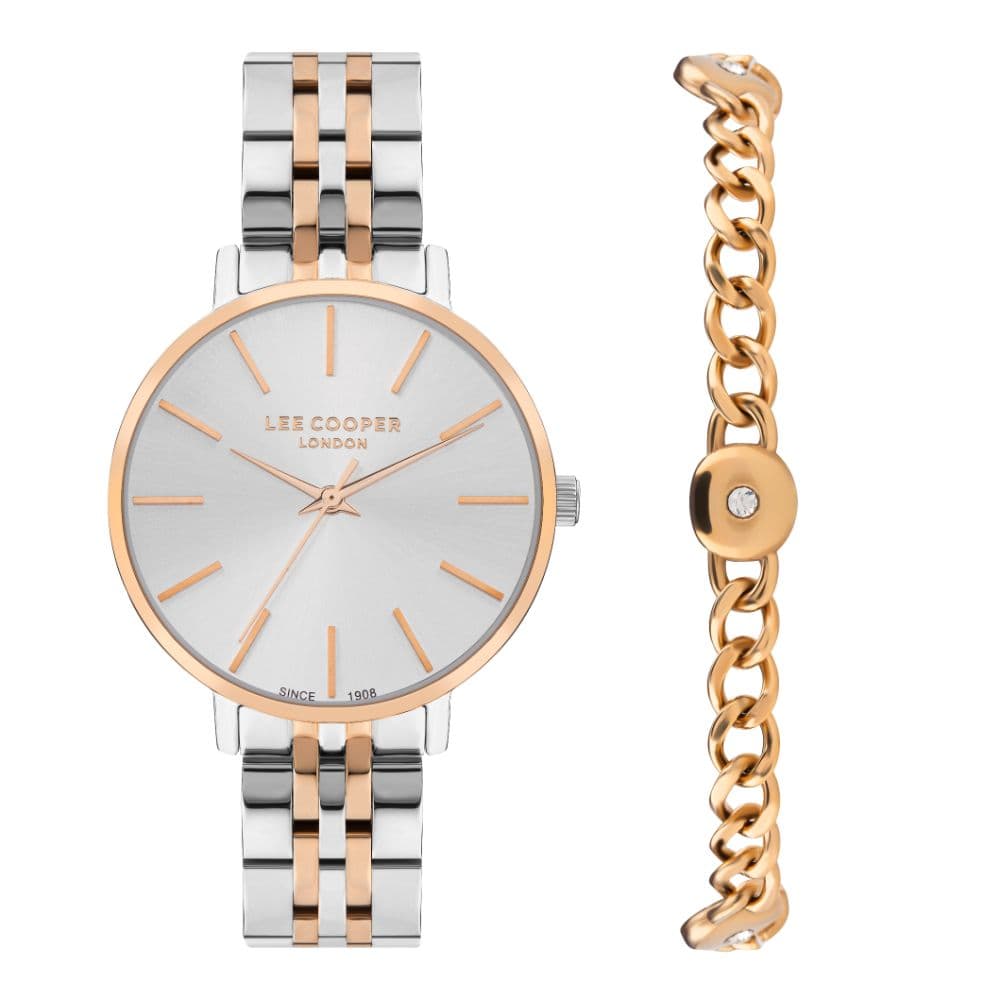 Lee Cooper Ladies Super Metal Watch LC07857.530 Silver