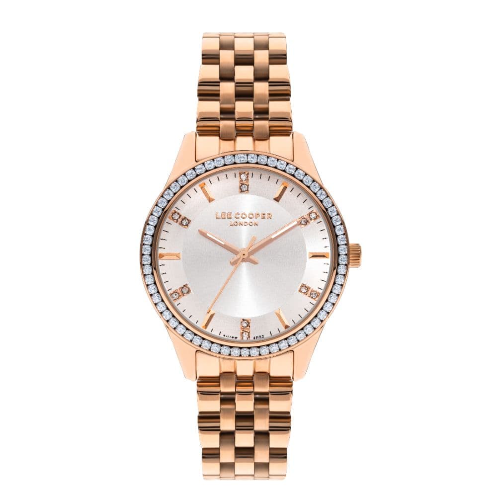Lee Cooper Ladies Super Metal Watch LC07826.420 Silver