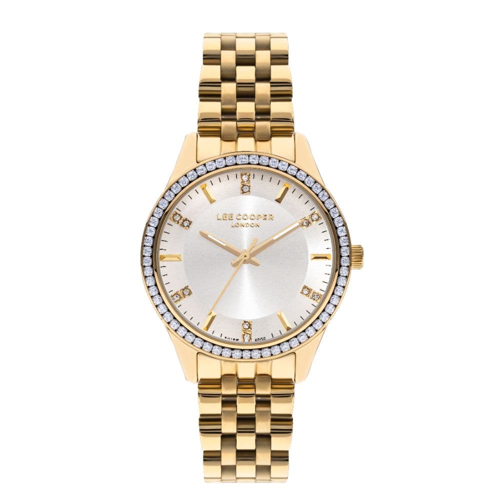 Lee Cooper Ladies Super Metal Watch LC07826.130 Silver