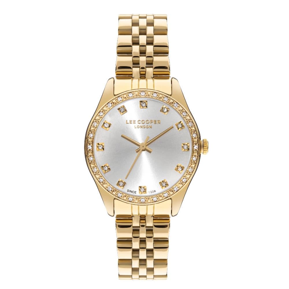 Lee Cooper Ladies Super Metal Watch LC07818.130 White Mop