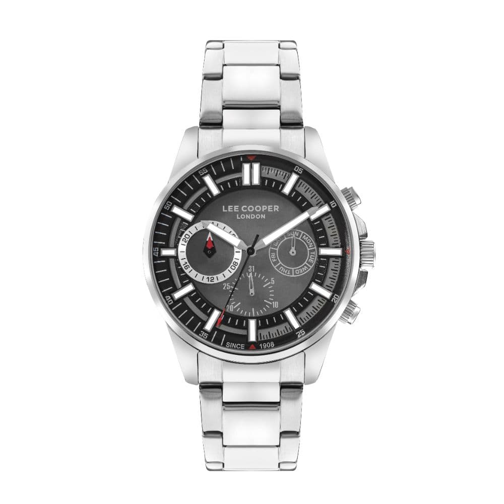Lee Cooper Gents Super Metal Watch LC07817.350 Black