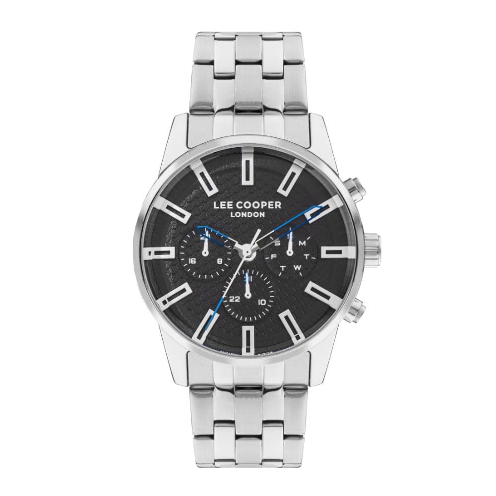 Lee Cooper Gents Super Metal Watch LC07879.350 Black