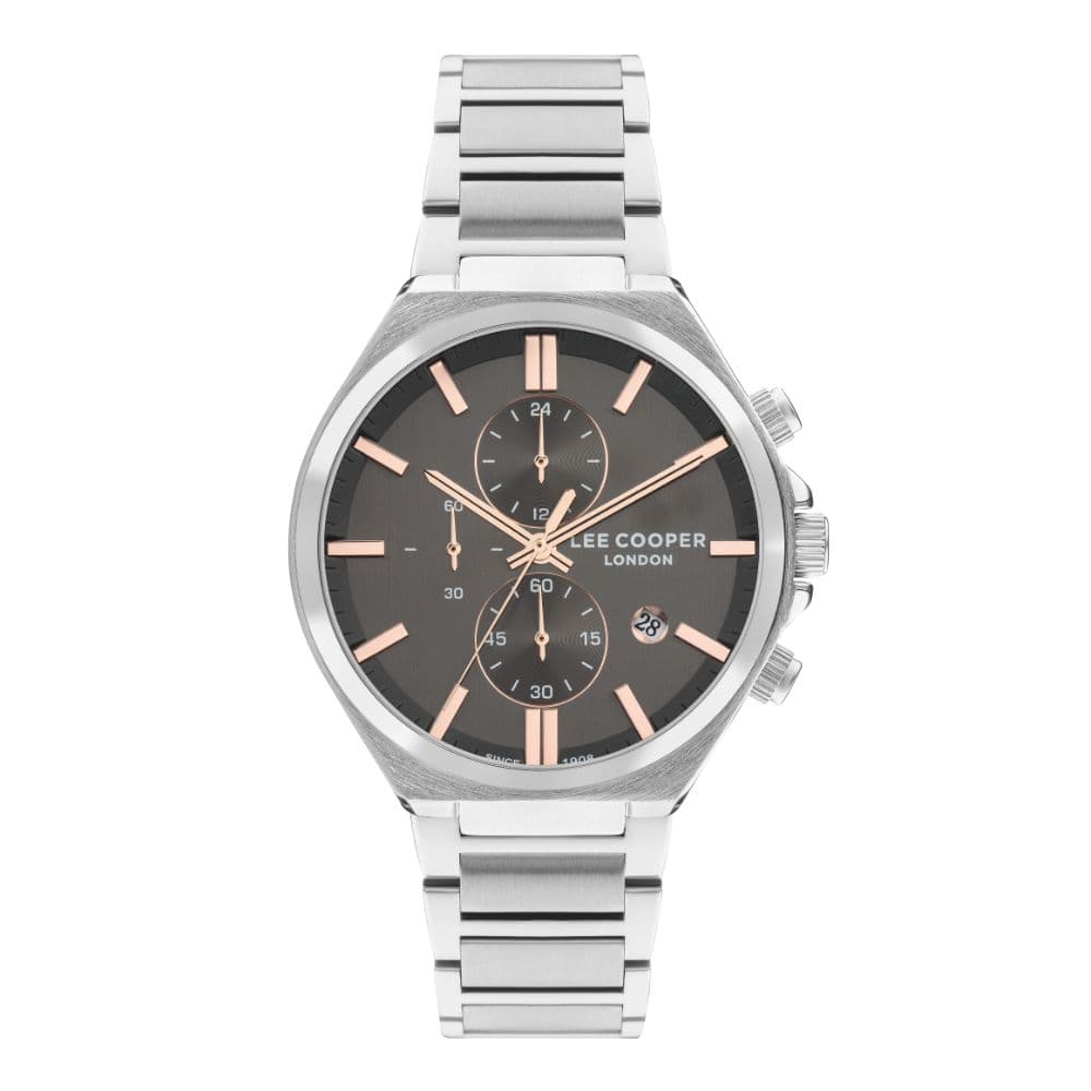 Lee Cooper Gents Super Metal Watch LC07835.360 Gun