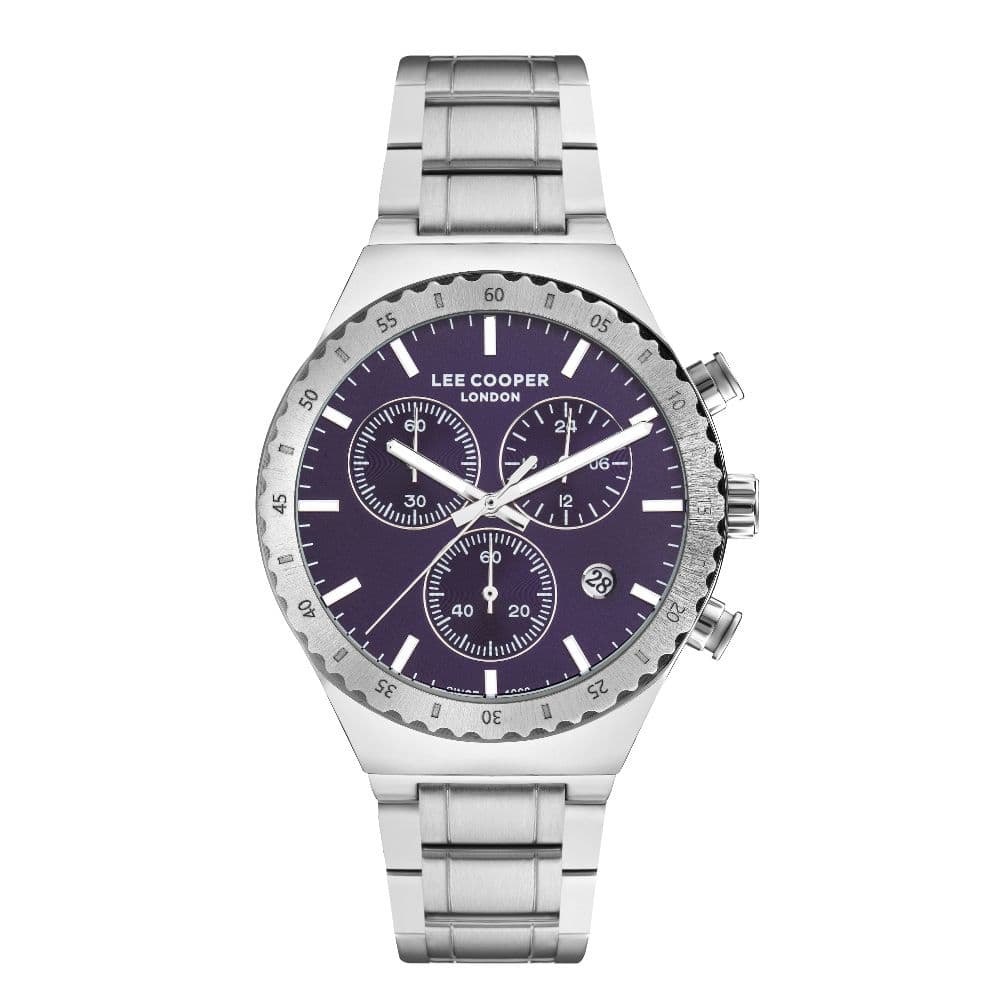 Lee Cooper Gents Super Metal Watch LC07853.080 Purple