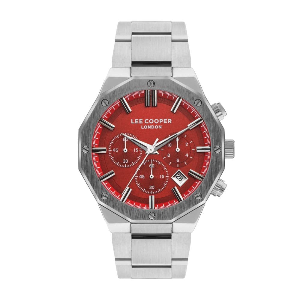 Lee Cooper Gents Super Metal Watch LC07807.370 Orange