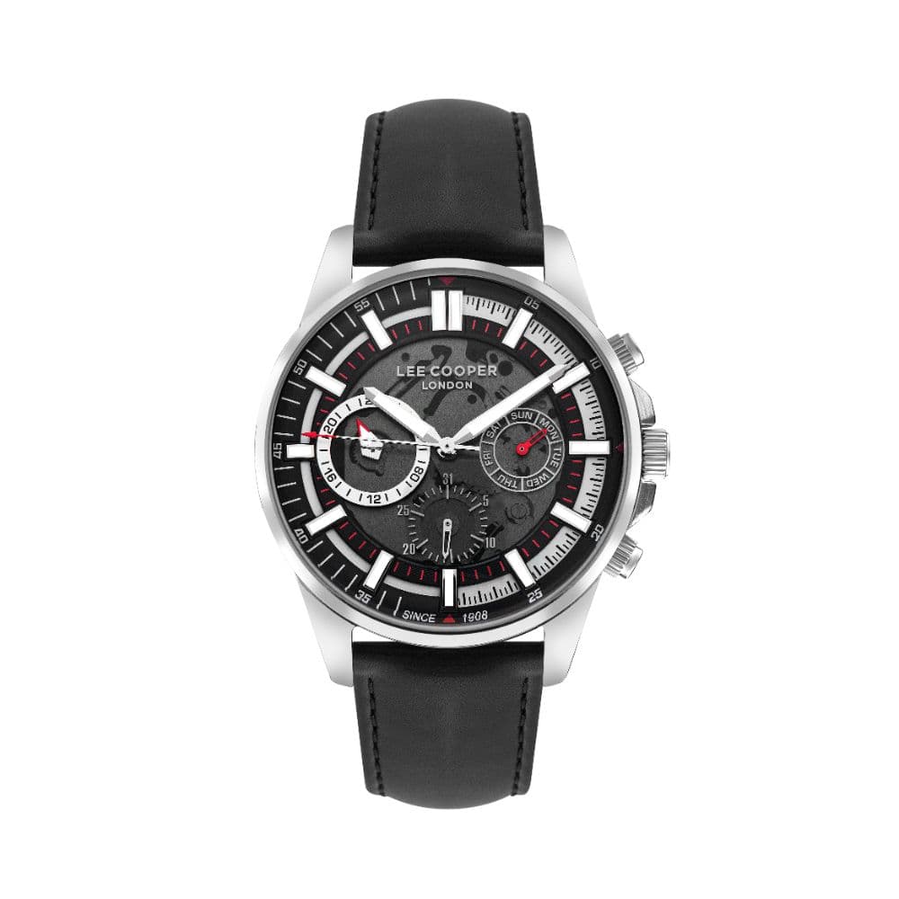 Lee Cooper Gents Super Metal Watch LC07816.361 Black