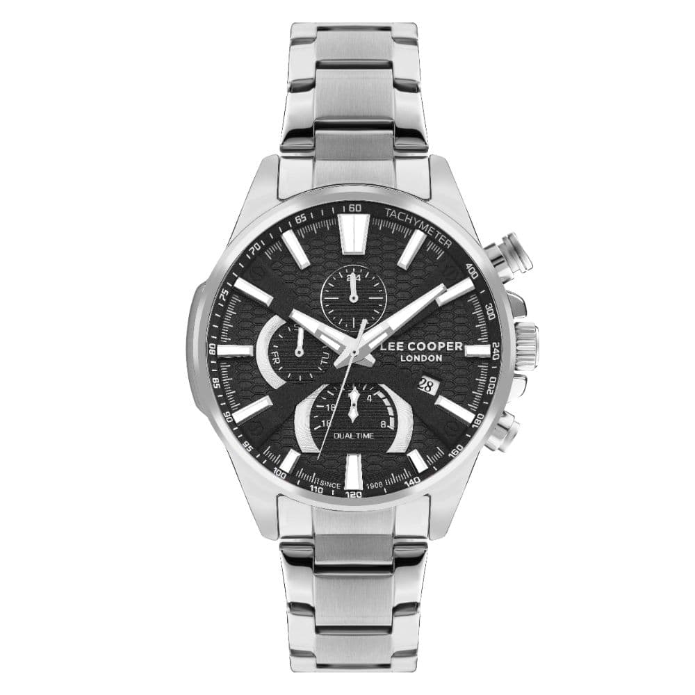 Lee Cooper Gents Super Metal Watch LC07801.360 Gun