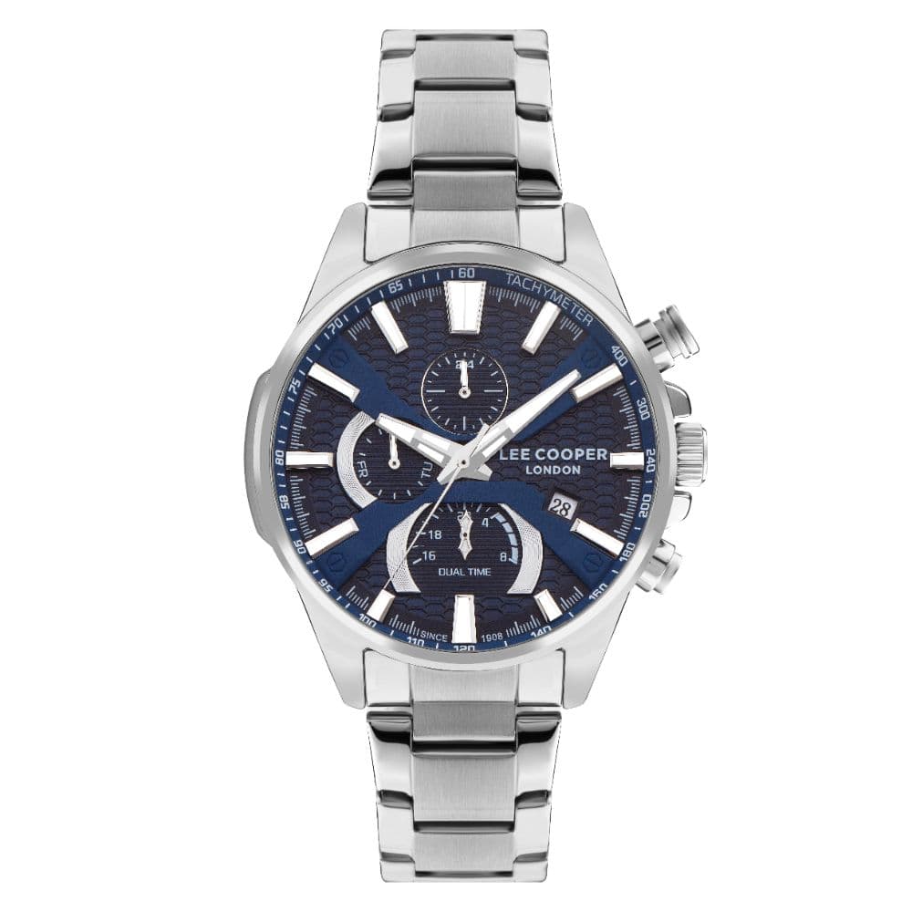 Lee Cooper Gents Super Metal Watch LC07801.390 Blue