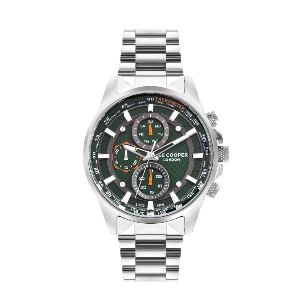 Lee Cooper Gents Super Metal Watch LC07852.370 Green