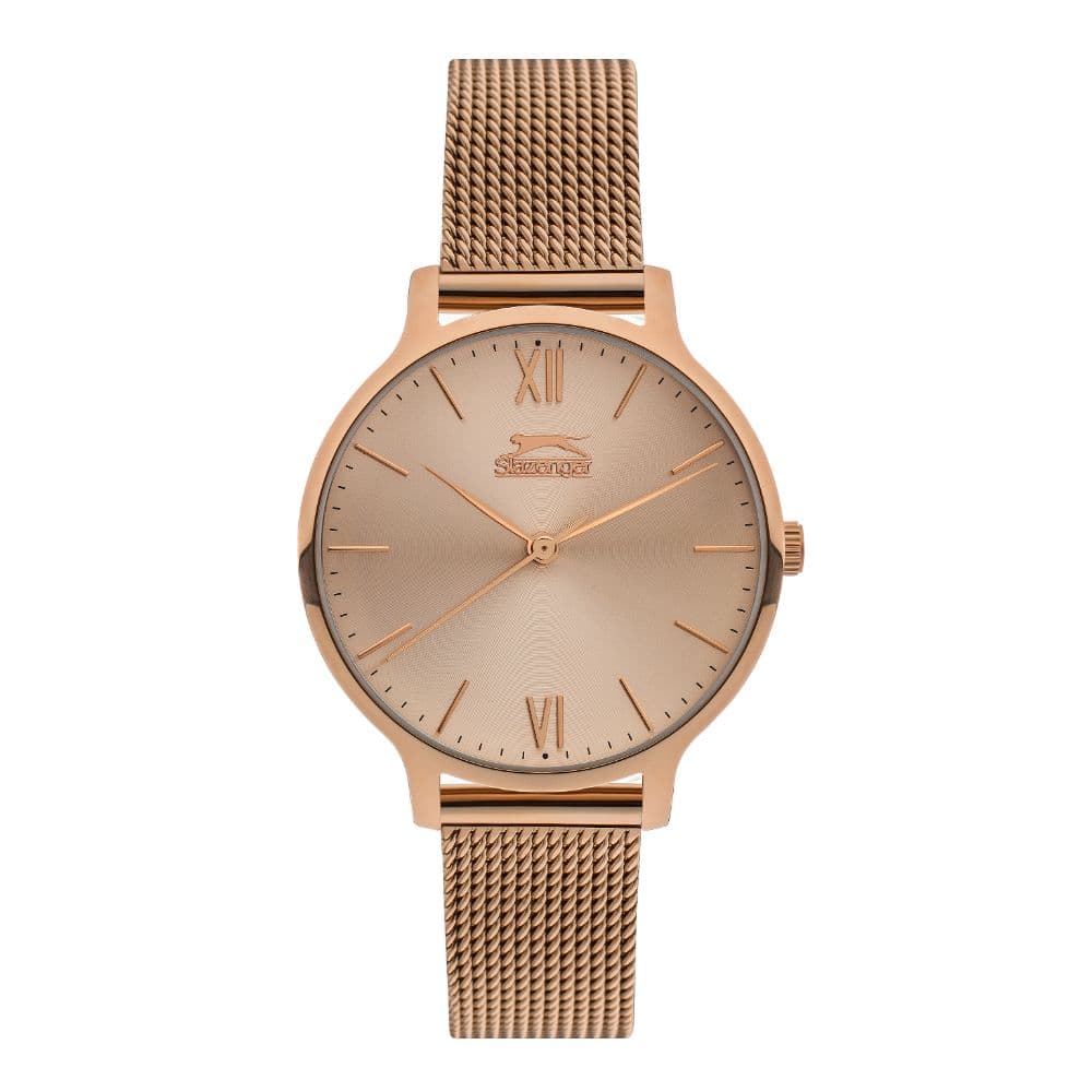 Slazenger Ladies Super Metal Watch SL.9.1823.2.02 Rose Gold