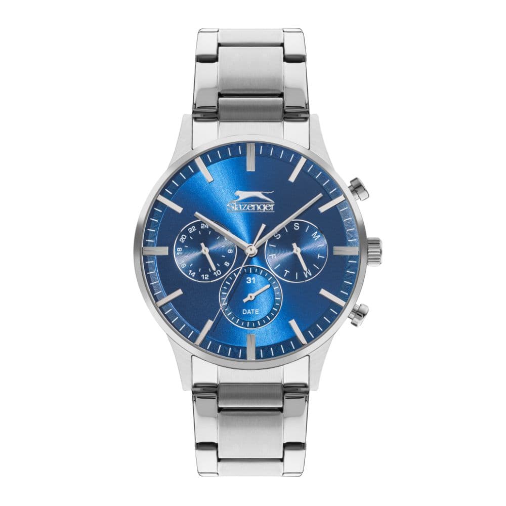 Slazenger Gents Stainless Steel Watch SL.9.2214.2.01 Blue