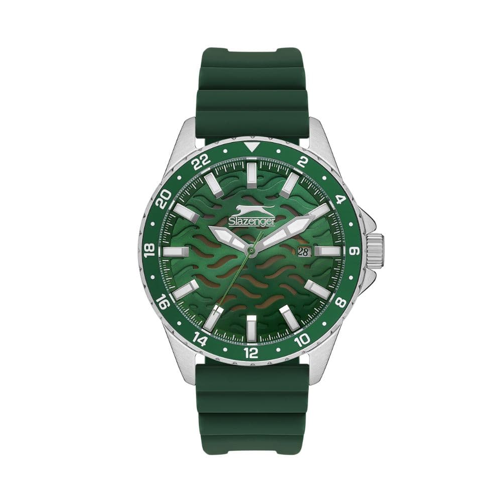 Slazenger Gents Super Metal Watch SL.9.2224.1.02 Green